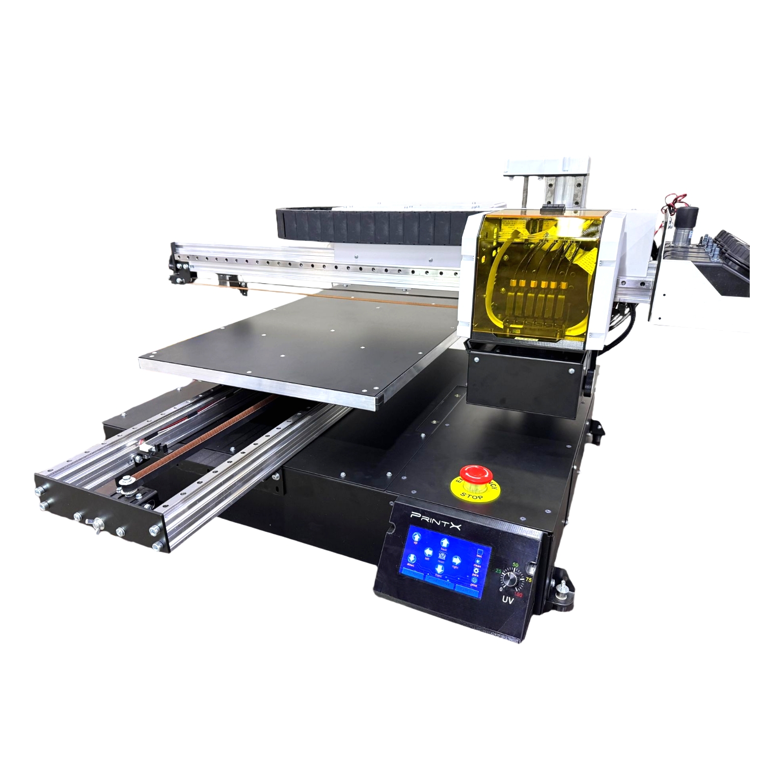 Картинка галерии товара УФ принтер А2+ (50x76 см) 2 головы XP600, "Семён Семёнович" с увеличенным столом