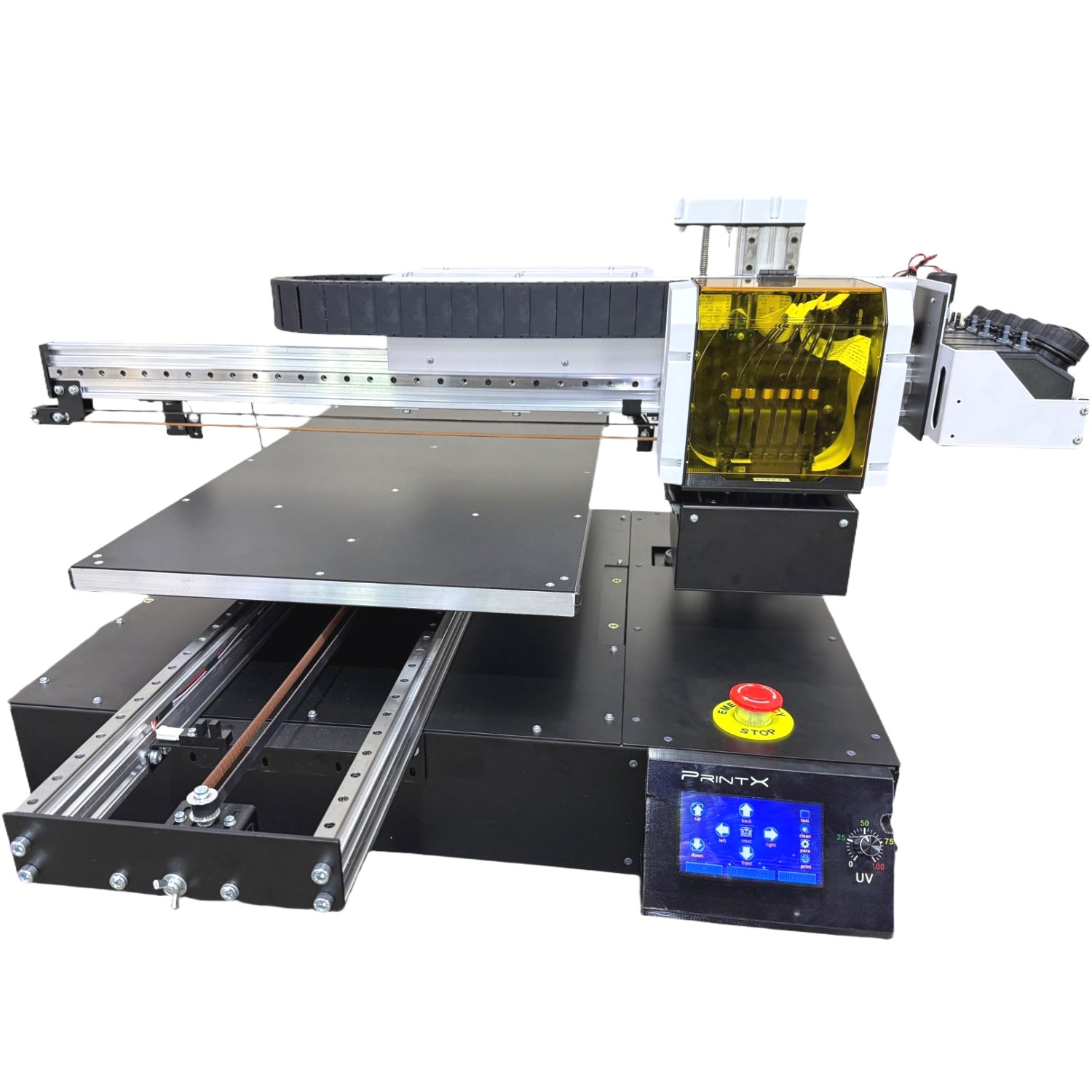 Картинка галерии товара УФ принтер А2+ (50x76 см) 2 головы XP600, "Семён Семёнович" с увеличенным столом